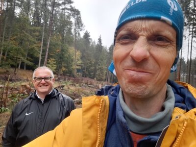 Unser Weg führte uns heute in den Burgwald bei Marburg.